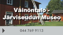 Väinöntalo - Järviseudun Museo logo